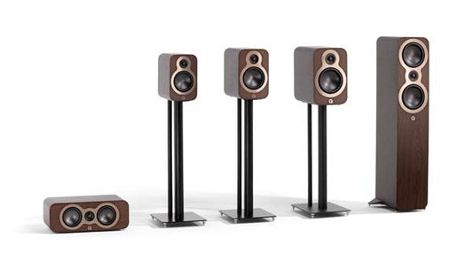 Introducing 3000 generation c: Q Acoustics’ latest affordable, high-performance loudspeaker series, featuring C3 Continuous Curved Cone™ design