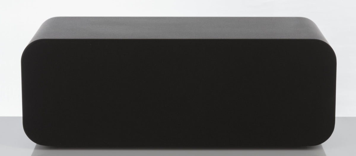 Q Acoustics 3090i Centre Speaker front view with grille - Carbon Black