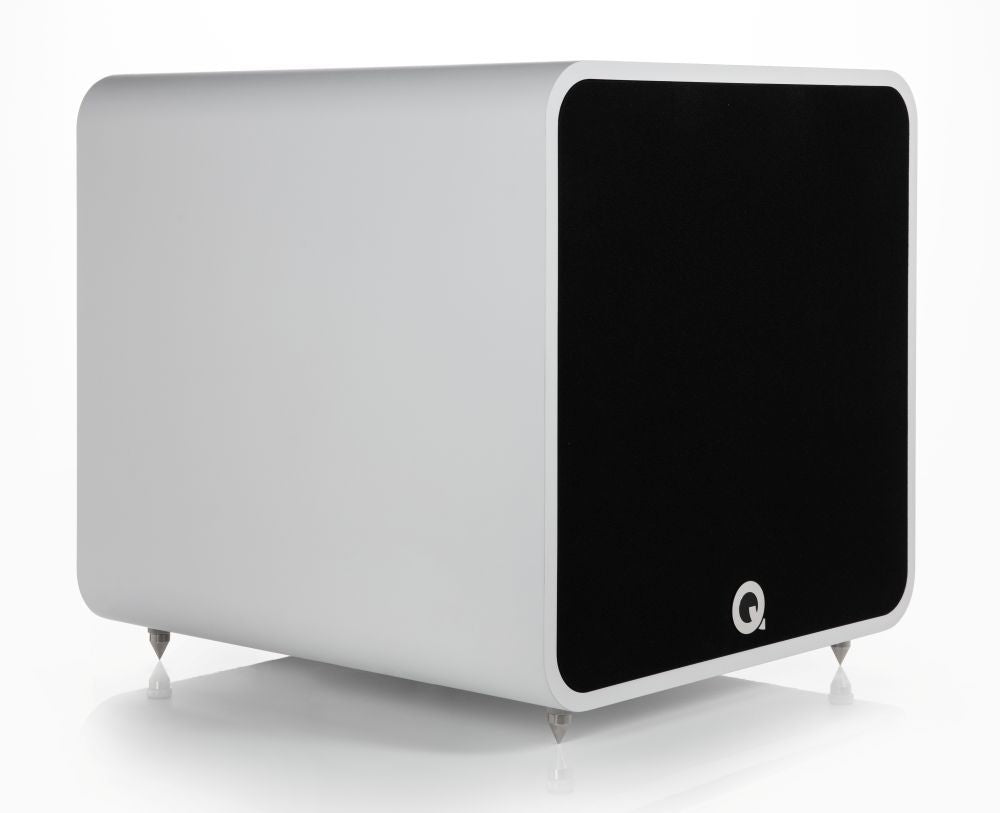 Q Acoustics QB12 12 inch subwoofer matt white colour