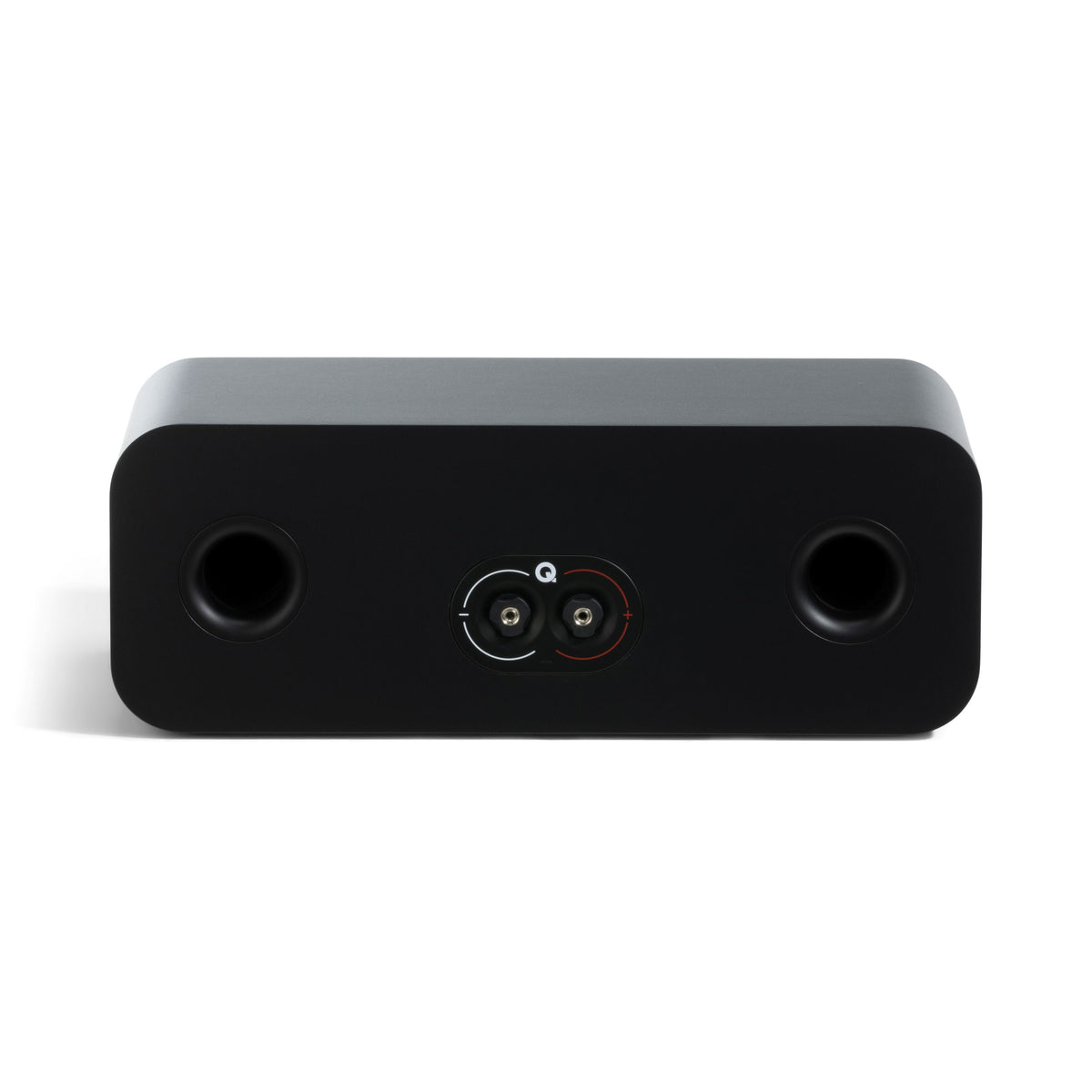 Q Acoustics 3090c centre speaker rear view- Satin Black